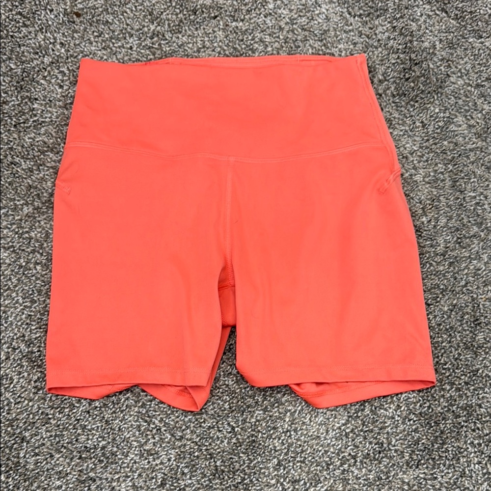 All in Motion Pink Bike Shorts Athletic Style